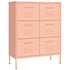 Lady Jillian -  Drawer Cabinet Pink 80x35x101,5 cm Steel